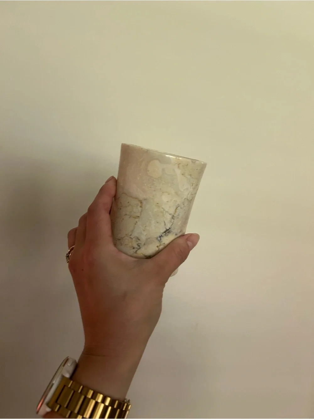 Classic Marble pen organizer/vase